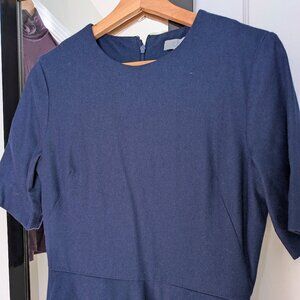 COS Midi Dress with cocoon skirt